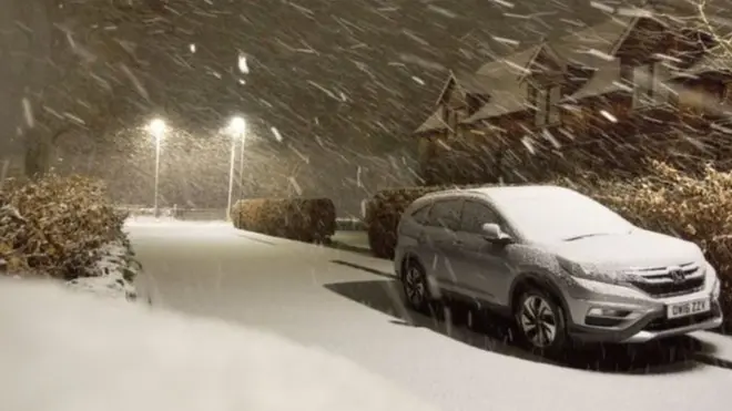 ثلوج بريطانيا