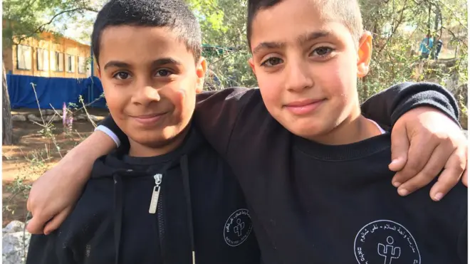 फलस्तीनी और यहूदी बच्चे साथ-साथ