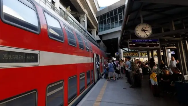 یروشیلم سے تل ابیب تیز رفتار ٹرین سے فلسطینی ناراض