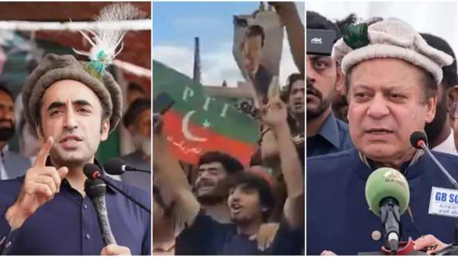 اپوزیشن کی بڑی جماعت پاکستان تحریک انصاف کو پاکستان میں ہوئے فروری 2024 کے عام انتخابات کی طرح گلگت بلتستان میں رواں ہفتے ہونے والے انتخابات میں بطور پارٹی حصہ لینے کی اجازت نہیں ہے۔ 
