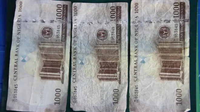 Ayederu owo naira ẹgbẹrun kan alapapọ