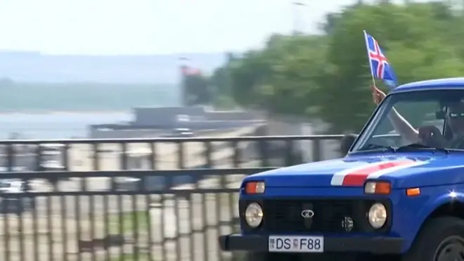 "Нива" из Исландии едет в Россию