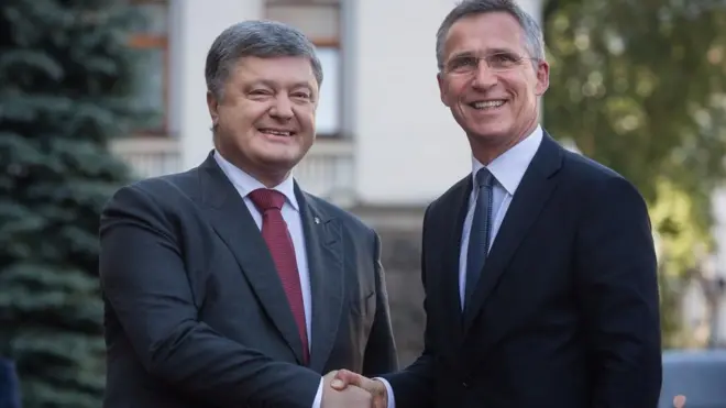 порошенко, столтенберг