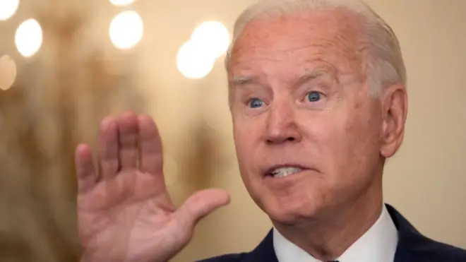 Tổng thống Mỹ Joe Biden trong cuộc họp báo ngày 26/8 sau vụ đánh bom kép