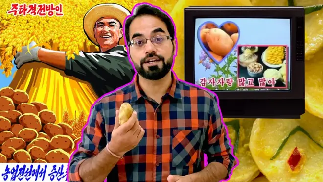 North Korea potato