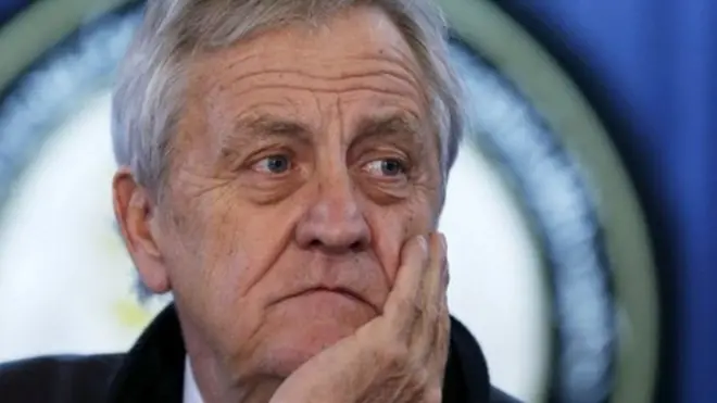Nicholas Haysom yaa jagada Ergayga Gaarka ah ee Qaramada Midoobay u qaabilsan Soomaaliya loo magacaabay dhowr bilood uun kahor.