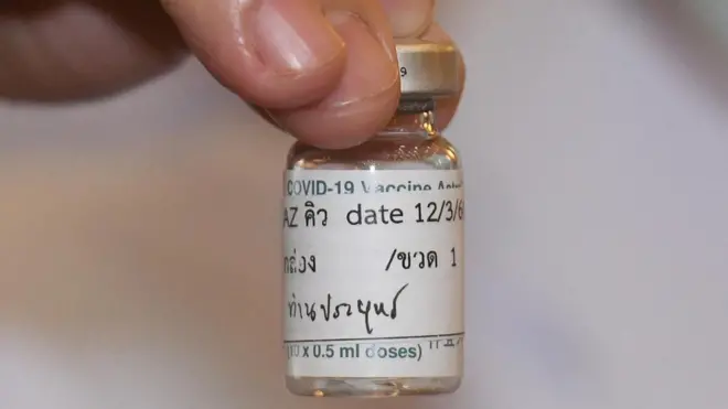 วัคซีนต้านโควิดที่เตรียมไว้ให้นายกฯ แต่ยังไม่ทันได้ฉีดตามกำหนดการ 12 มี.ค.