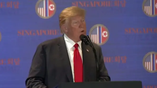 ترامب: كيم تعهد بتفكيك البرنامج النووي