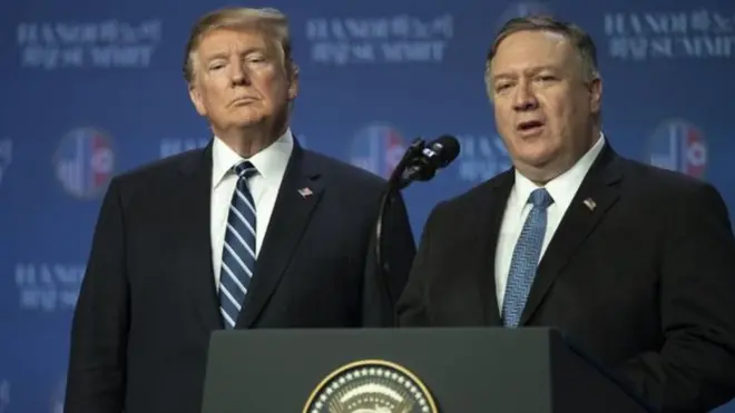 مائک پومپیو نے اپنے خط میں لکھا کہ 'ایران کی باطن سرگرمیوں' کے لیے اسلحے کی فوری قروخت کی ضروری ہے