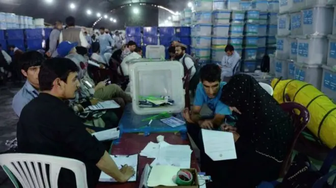 روند ثبت نام رای دهندگان افغانستان تقریبا پایان یافته است