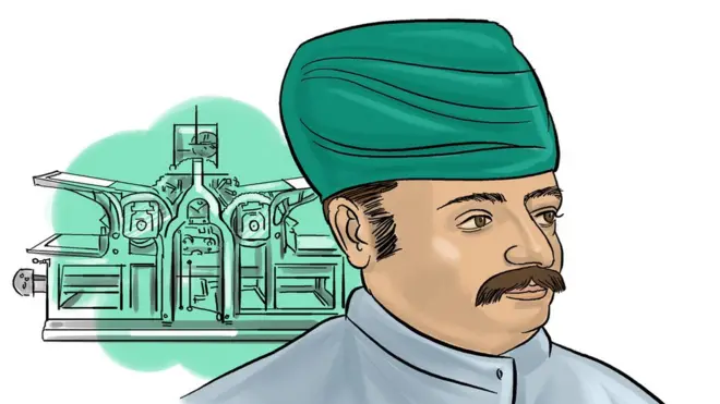 ભીમજી પારેખે પ્રિન્ટિંગ પ્રેસની ક્ષમતાને પિછાણી હતી