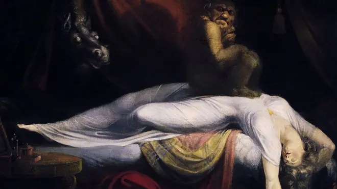 "La pesadilla" que el artista anglo suizo Henry Fuseli presentó en 1871 parece ilustrar la aterradora experiencia de los que sufren parálisis del sueño.
