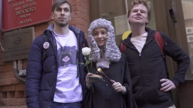 "Меня судят не за плакат на прокуратуре". Суд вынес приговор Ольге Мисик