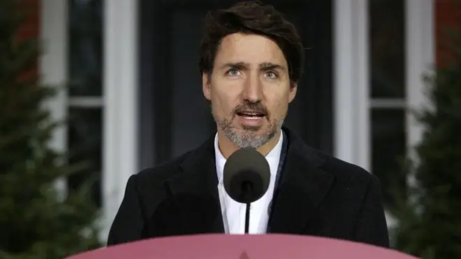 የካናዳው ጠቅላይ ሚንስትር ጀስቲን ትሩዶ