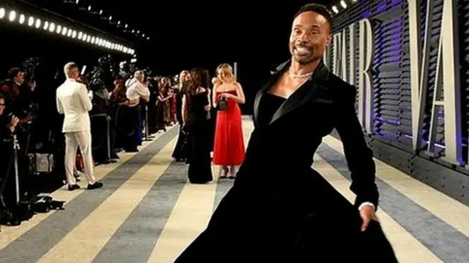 Смокинг-платье Билли Портера вызвало фурор на церемонии Оскаров-2019