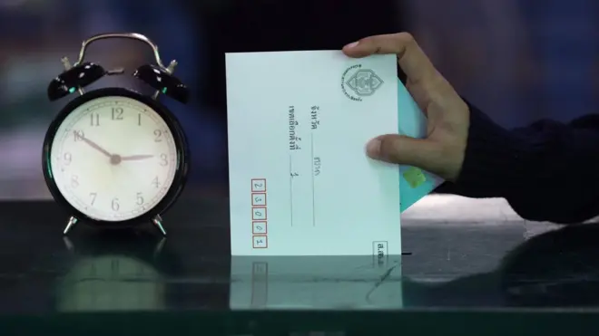 บัตรเลือกตั้งล่วงหน้า