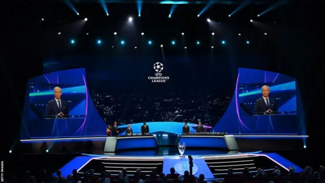 Champions League group draws