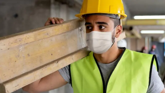 Trabajador de la construcción.