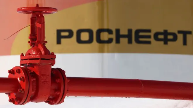 Bir Rus doğal gaz pompası