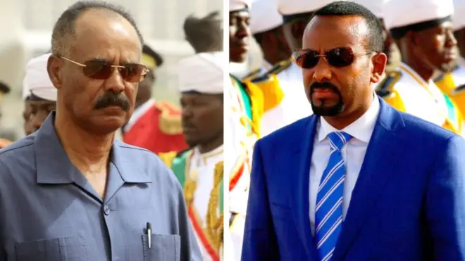 Isaayyaas Afawarqii fi Abiy Ahimad