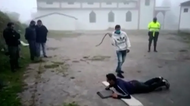 Порка за нарушение карантина