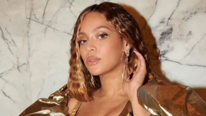 بيونسيه تحضر عطلة نهاية الأسبوع في أتلانتس رويال غراند ريفيل، منتجع فائق الفخامة في 21 يناير/كانون الثاني 2023 في دبي