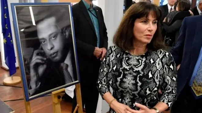 Putri Anna Boros, Carla Greenspan, juga datang dari kota New York, AS untuk ikut terlibat dalam pemberian penghargaan kepada Dokter Helmy.