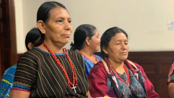 Paulina Ixtapá, una de las 36 mujeres achí de Rabinal