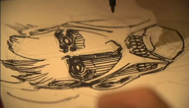 巨人を描く諌山さん