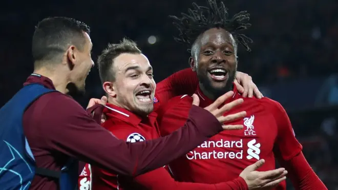 Slavlje igrača Liverpula