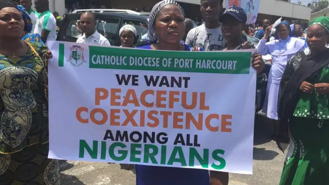 Catholic for Rivers State waka through Port Harcourt -Aba expressway, Azikiwe road and end di waka for St. Mary Catholic Church inside old PH Township