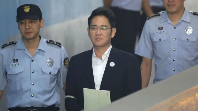 Lee Jae-yong había sido detenido en febrero.