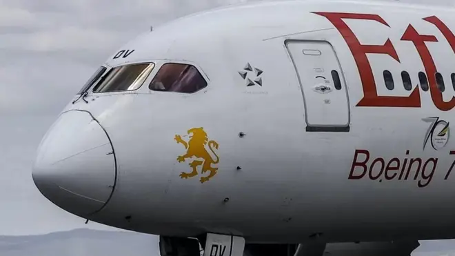 ቦይንግ ነፋሪት መንገዲ ኣየር ኢትዮጵያ