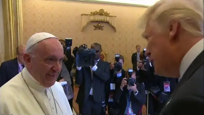 Tổng thống Mỹ Donald Trump gặp Giáo Hoàng Francis tại Vatican