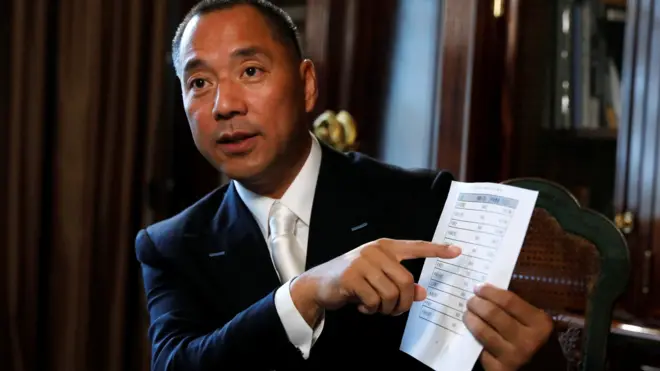 郭文贵依法治国的乐观令反体制人士失望，因为他们拒绝承认中共合法性，认为在习近平时期中国的法治正"开倒车"。