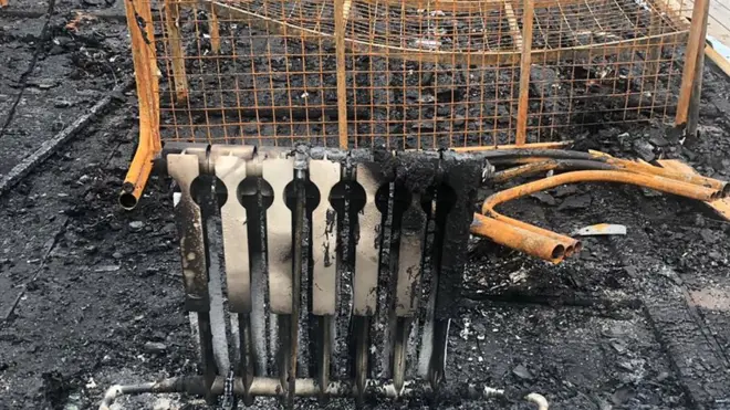 место пожара