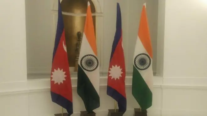 नेपाल-भारत झण्डा