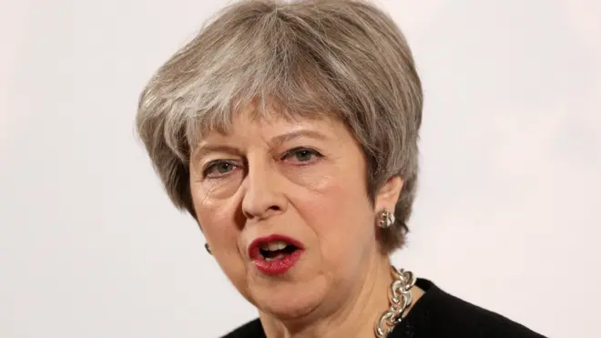 Selon la Première ministre britannique, la Russie a jusqu'à mardi soir pour s'expliquer.