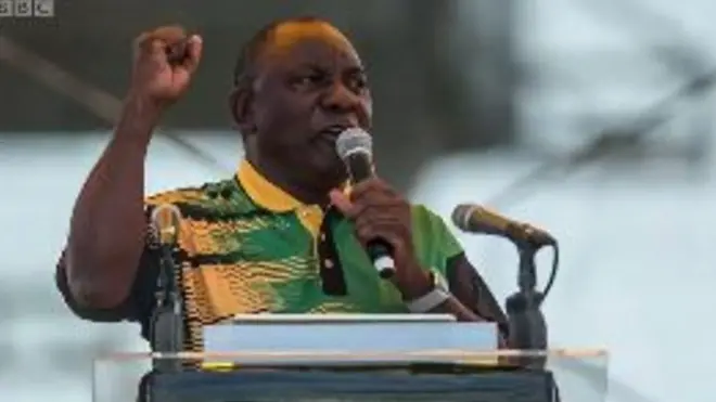 Сиріл Рамафоса став президентом ПАР