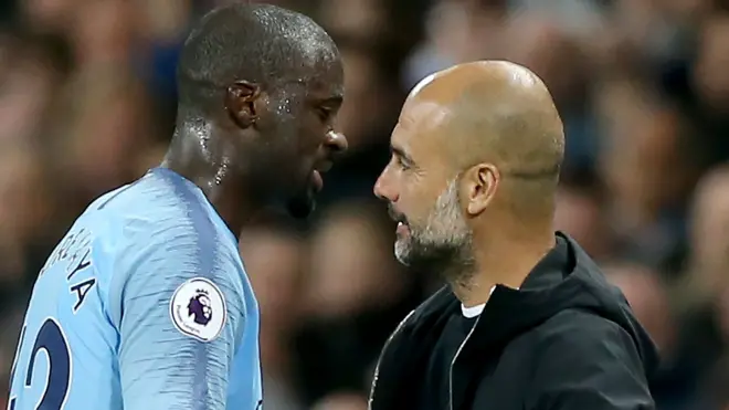 Toure and Guardiola
