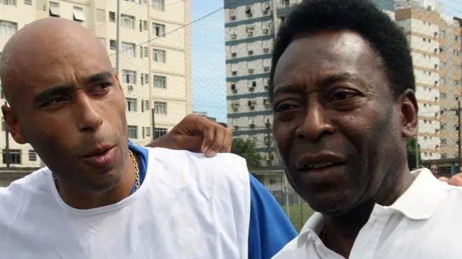 Пеле с сыном