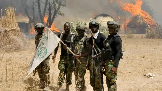 Boko Haram dey give Nigeria soldiers headache since nine years