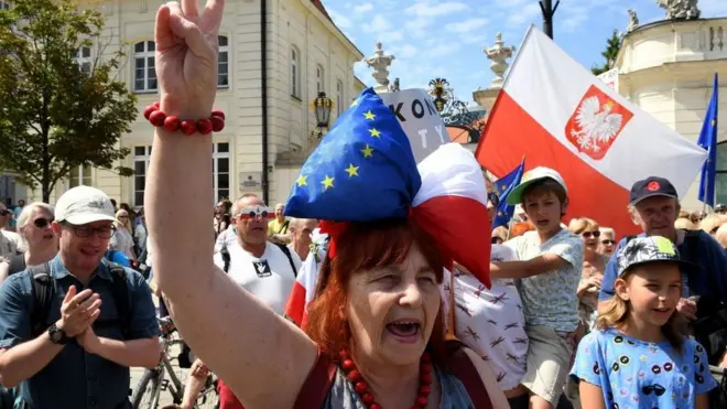 польща, мітинг