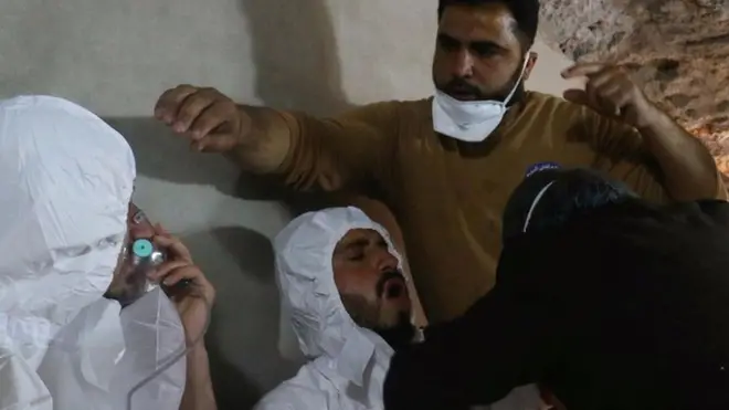 Пострадавшие при химатаке