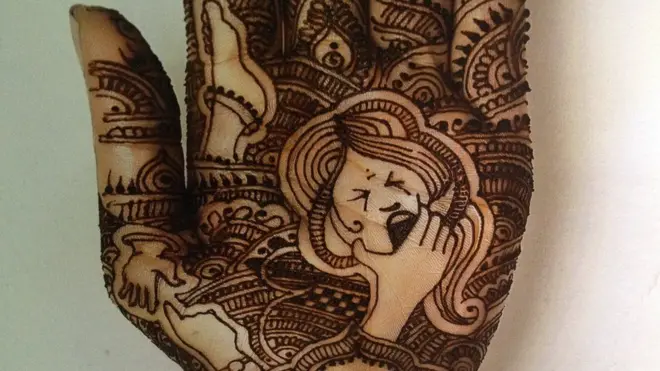 роспись хной