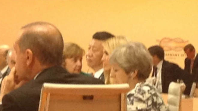 Ivanka Trump alimwakilisha babake kwa muda