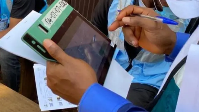 Bimodial Voting Accreditation System