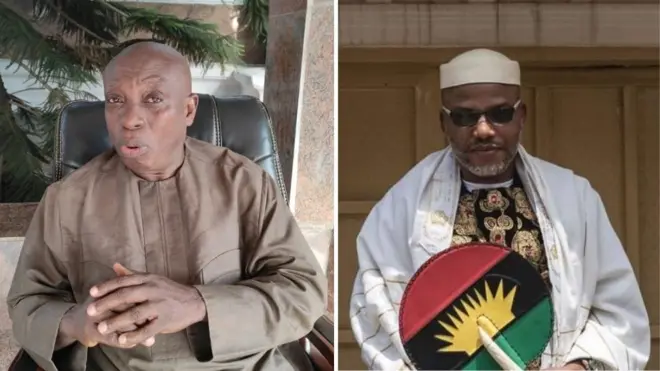 Ralph Uwazuruike and Nnamdi Kanu