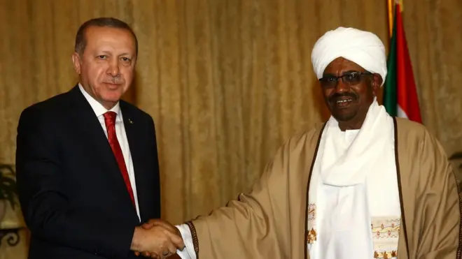 Cumhurbaşkanı Erdoğan 24 Aralık'ta Sudan Devlet Başkanı Ömer el Beşir'le görüştü.