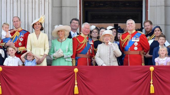 June 8, 2019. - The ceremony of Trooping the Colour